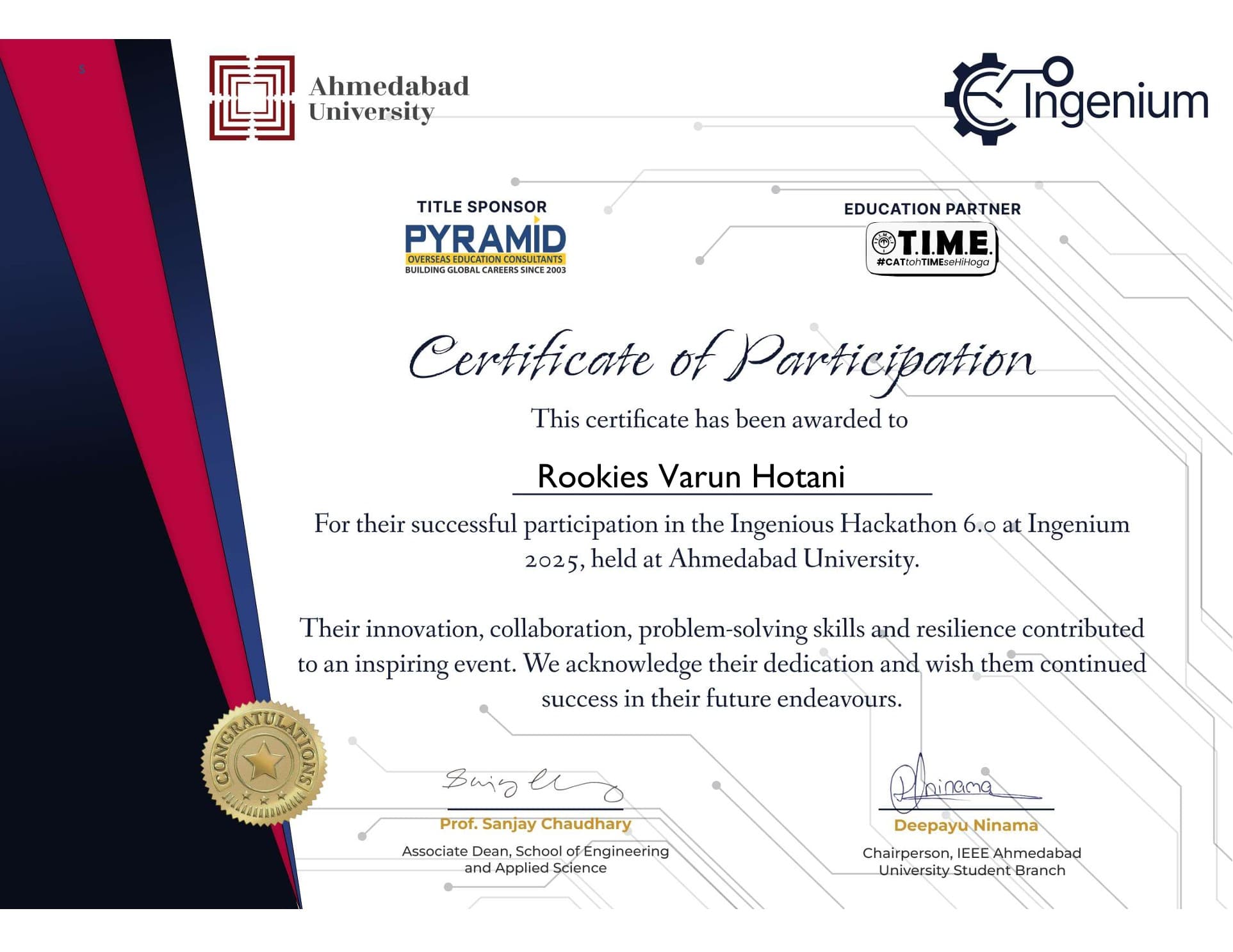 Participaton Certificate